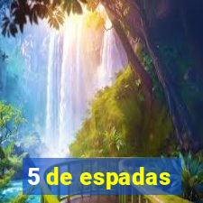 5 de espadas